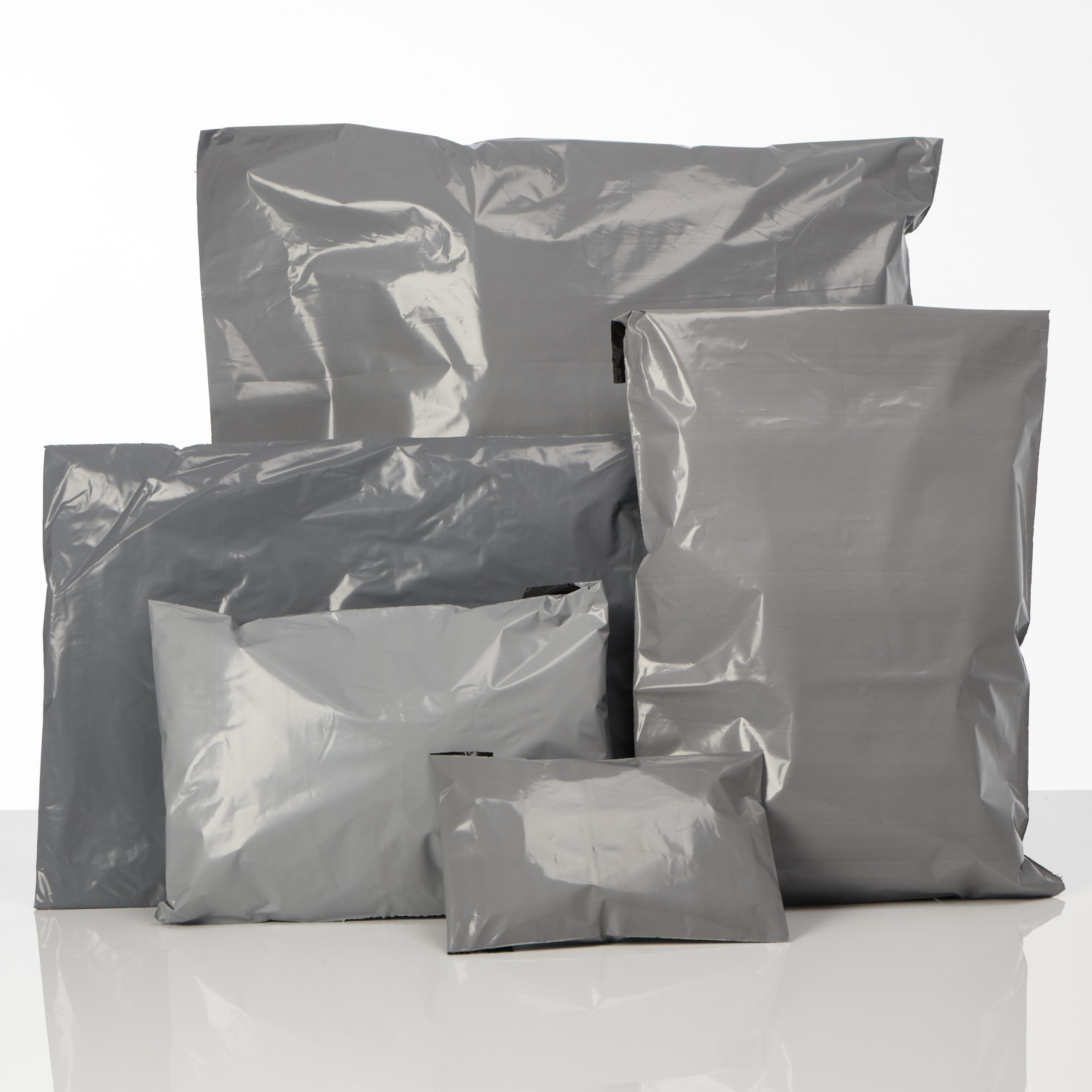 Self Seal Grey Plastic Mailing Bag 